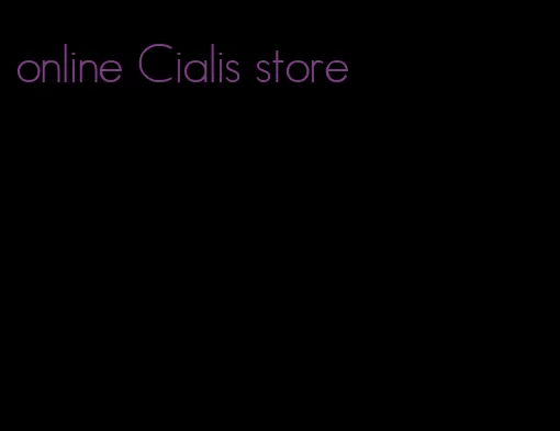 online Cialis store