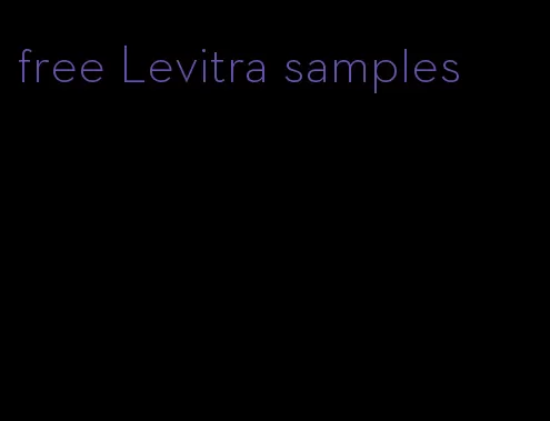 free Levitra samples