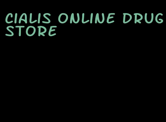 Cialis online drugstore