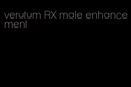 verutum RX male enhancement