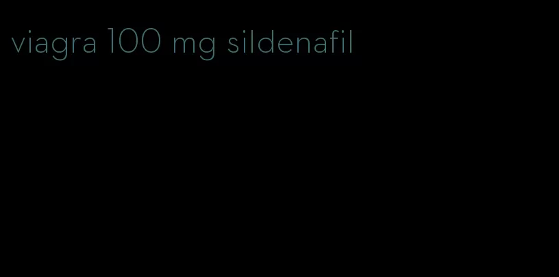 viagra 100 mg sildenafil