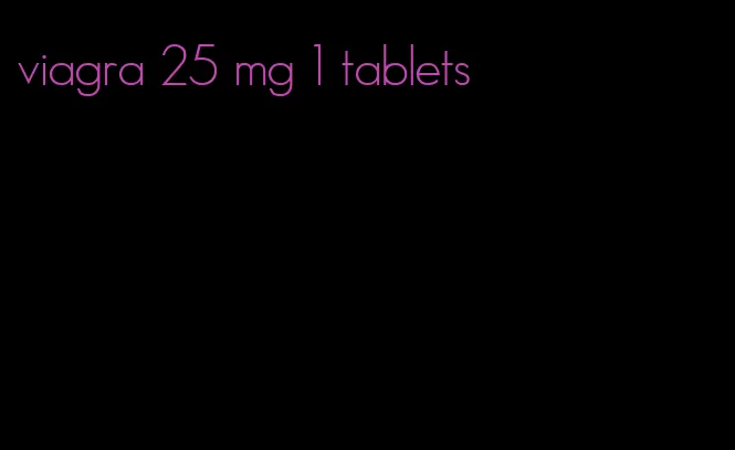 viagra 25 mg 1 tablets