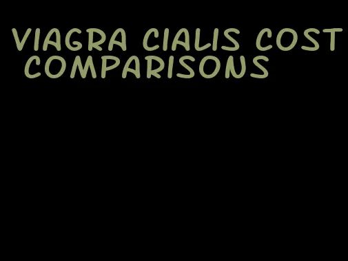 viagra Cialis cost comparisons