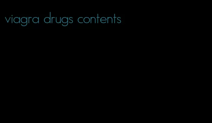 viagra drugs contents