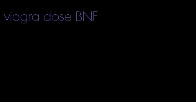 viagra dose BNF