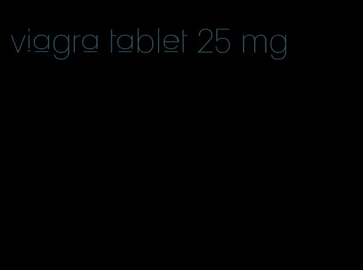 viagra tablet 25 mg