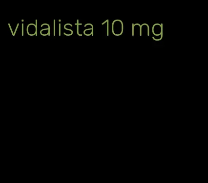 vidalista 10 mg