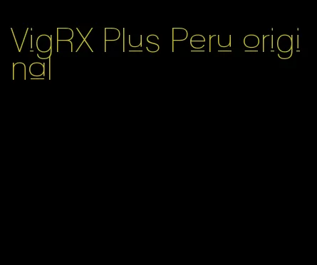 VigRX Plus Peru original