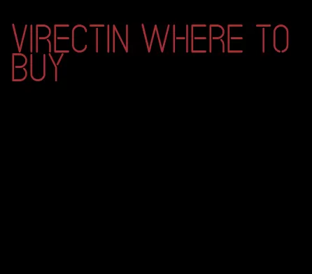 virectin where to buy