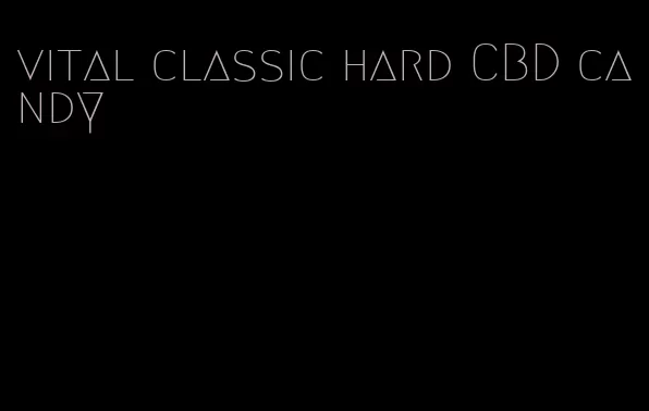 vital classic hard CBD candy