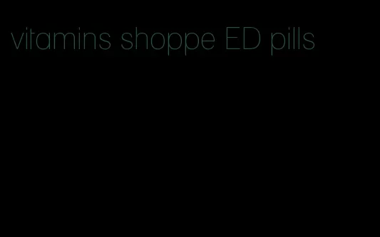 vitamins shoppe ED pills