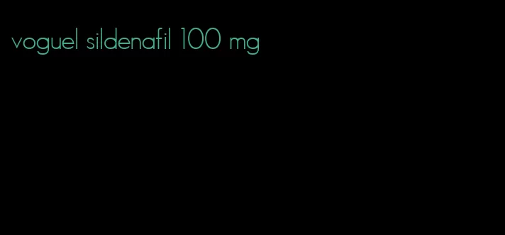 voguel sildenafil 100 mg