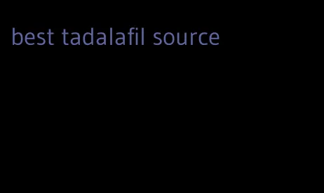 best tadalafil source