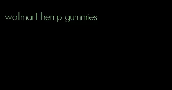 wallmart hemp gummies