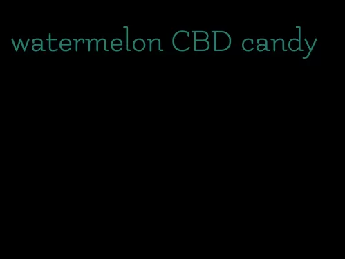 watermelon CBD candy