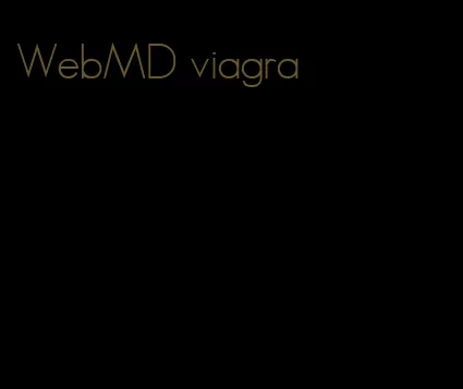 WebMD viagra