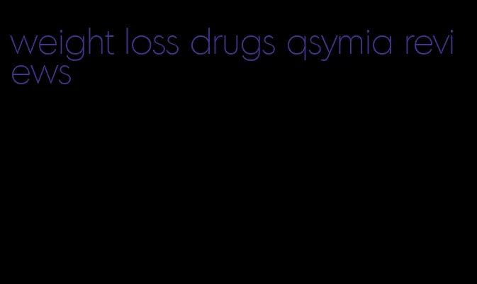 weight loss drugs qsymia reviews