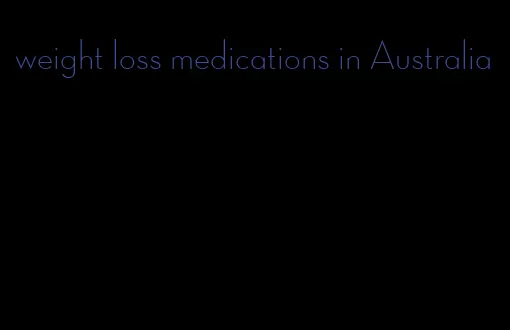 weight loss medications in Australia