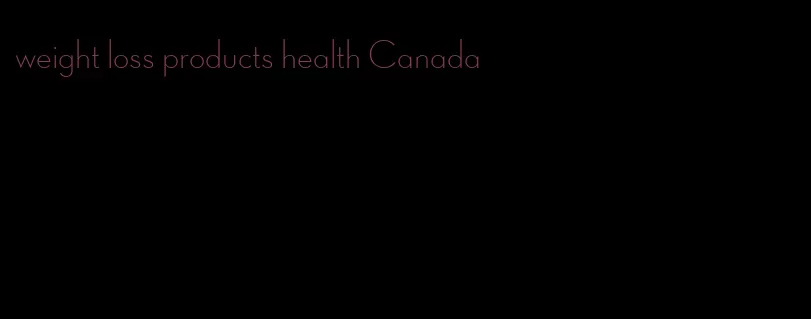 weight loss products health Canada