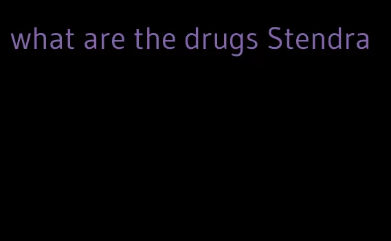 what are the drugs Stendra