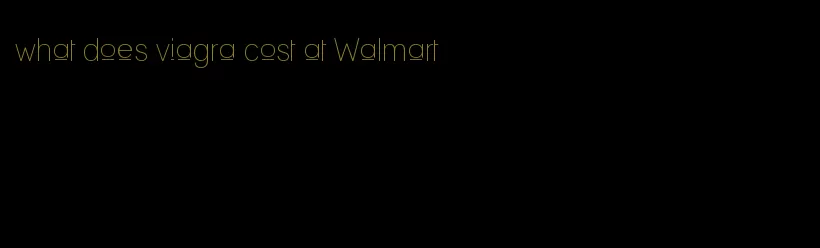 what does viagra cost at Walmart