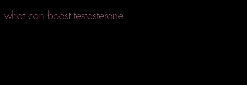 what can boost testosterone