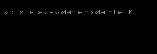 what is the best testosterone booster in the UK