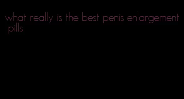 what really is the best penis enlargement pills