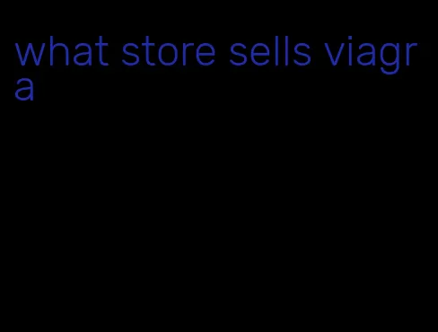 what store sells viagra