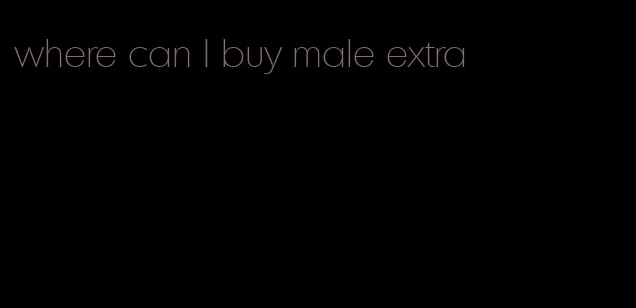 where can I buy male extra