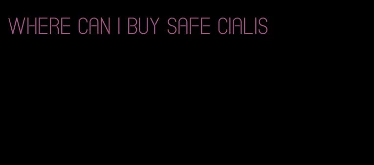 where can I buy safe Cialis