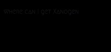 where can I get Xanogen