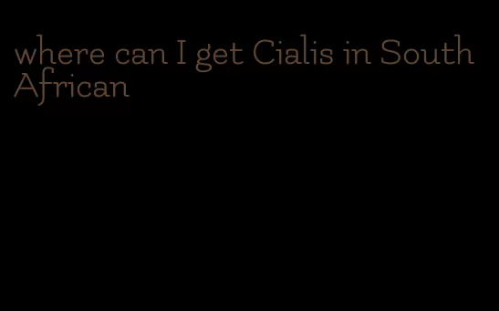 where can I get Cialis in South African