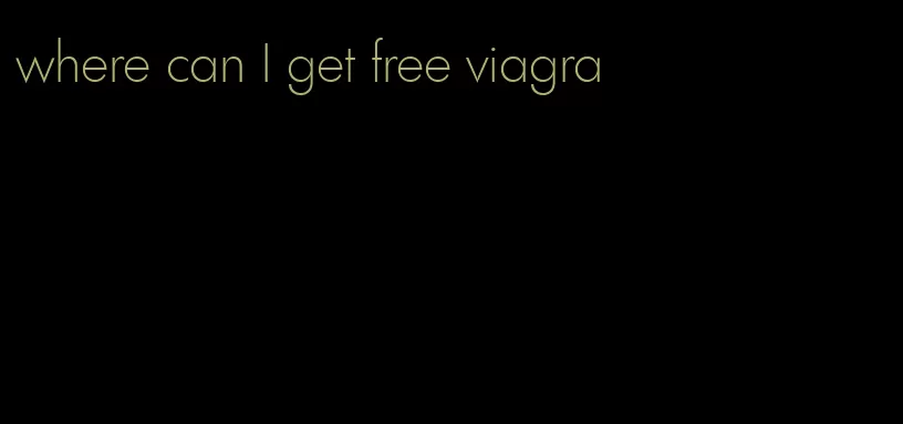 where can I get free viagra