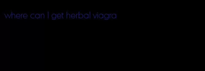 where can I get herbal viagra