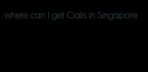 where can I get Cialis in Singapore