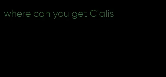 where can you get Cialis