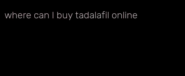 where can I buy tadalafil online