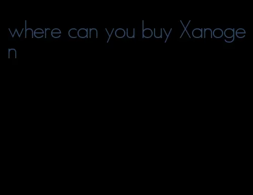 where can you buy Xanogen