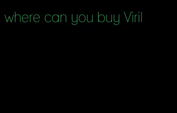 where can you buy Viril