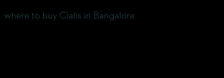 where to buy Cialis in Bangalore