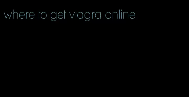 where to get viagra online