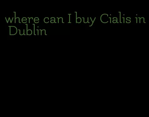 where can I buy Cialis in Dublin