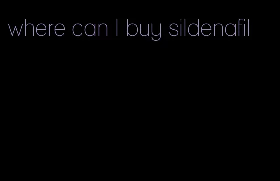 where can I buy sildenafil