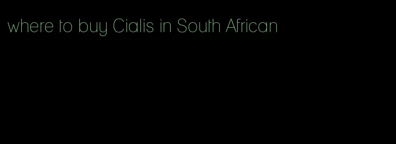 where to buy Cialis in South African