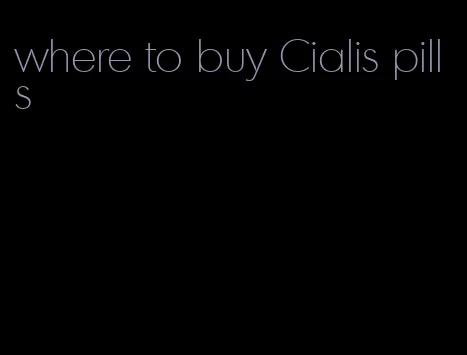 where to buy Cialis pills