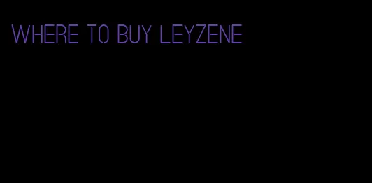 where to buy leyzene