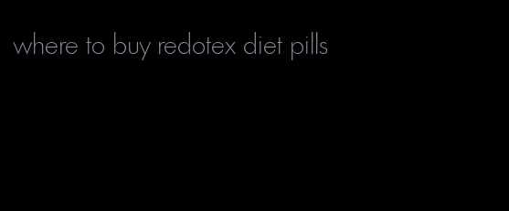 where to buy redotex diet pills