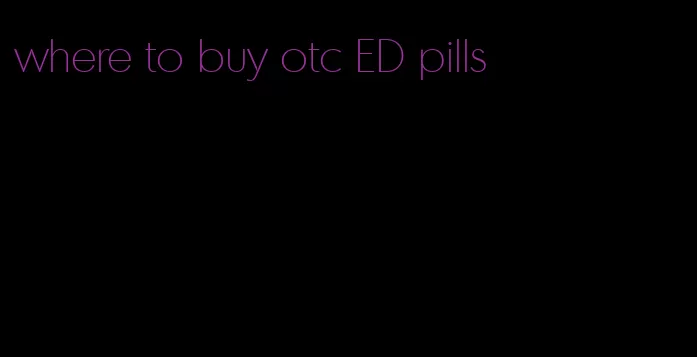 where to buy otc ED pills