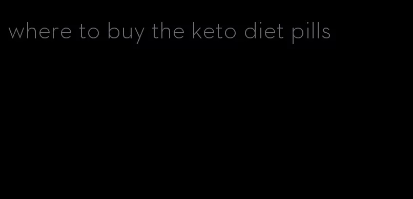 where to buy the keto diet pills